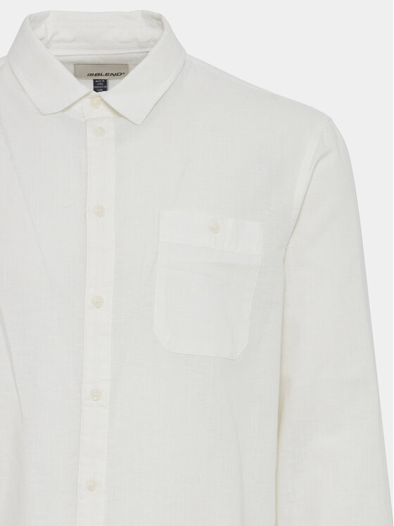 Blend Blend Hemd 20716367 Weiß Slim Fit