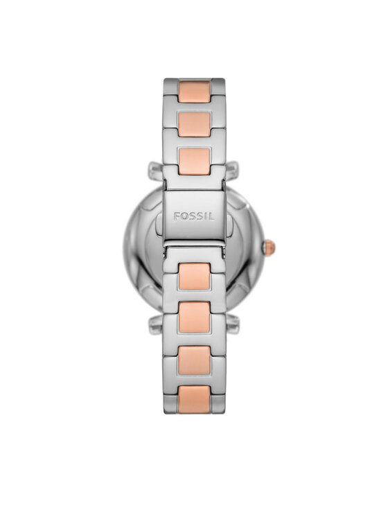 Fossil Fossil Годинник Carlie Mini Mesh ES5156 Срібний