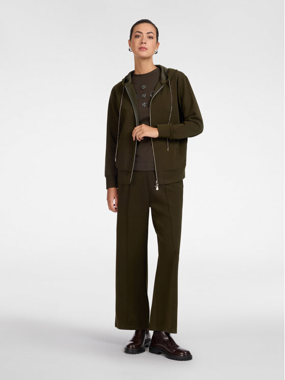 Elena Mirò Elena Mirò Sweter G808Z000679N035 Zielony Regular Fit