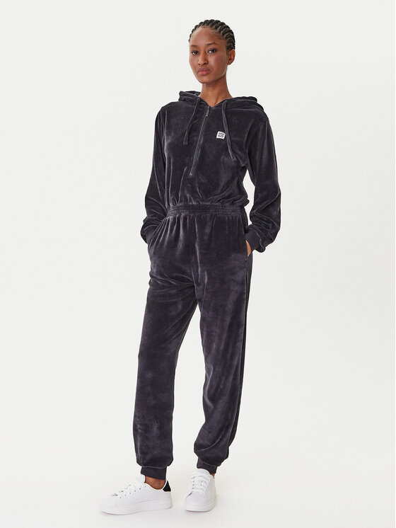 HUGO HUGO Jumpsuit Velvet 50549807 Schwarz Regular Fit