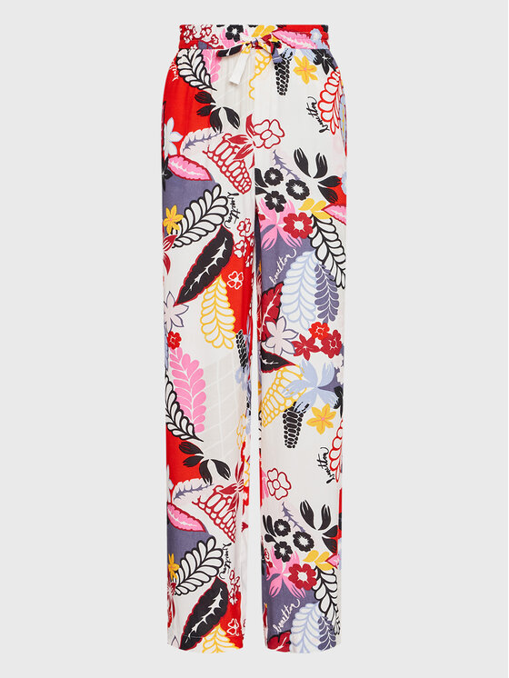 United Colors Of Benetton United Colors Of Benetton Stoffhose 4OAKDF01I Bunt Relaxed Fit