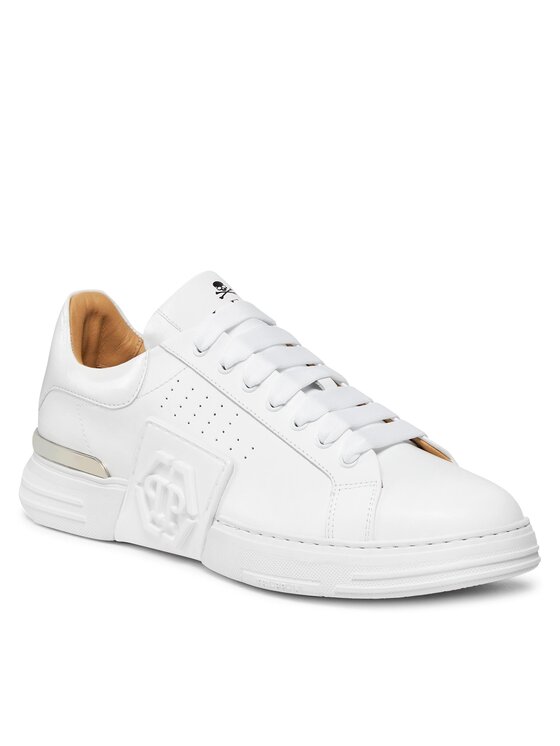 PHILIPP PLEIN PHILIPP PLEIN Sneakersy Lo-Top Sneakers FACS USC0474 PLE025N Biały