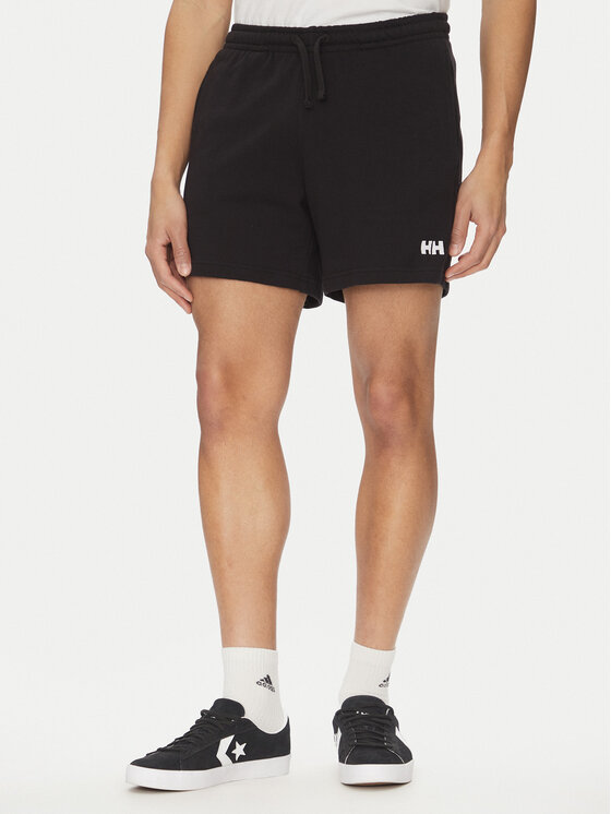 Helly Hansen Helly Hansen Pantaloni scurți sport Terry Loop 54291 Negru Regular Fit