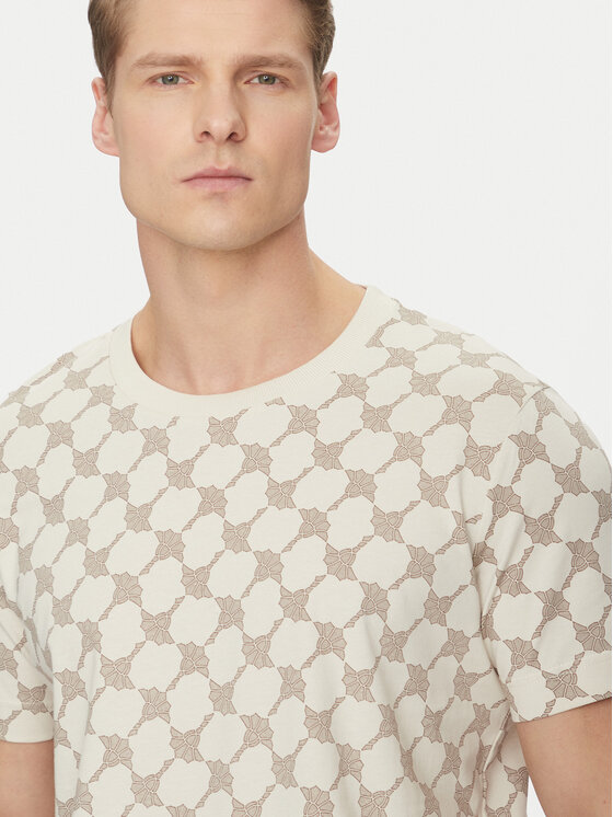 JOOP! JOOP! T-Shirt 17 JJ-06Brian 10018925 30044675 Beżowy Regular Fit