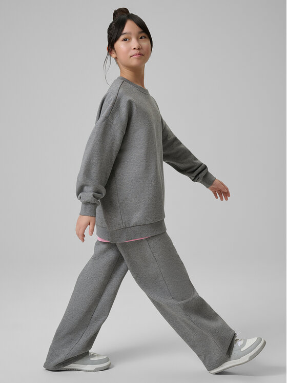 4F 4F Bluza SHINE ACADEMY Szary Loose Fit