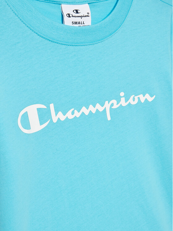 Champion Champion T-krekls 404541 Zils Regular Fit