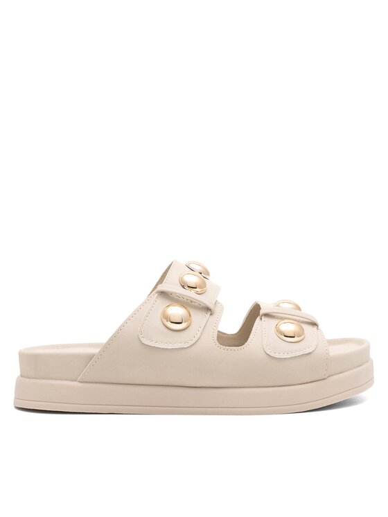 DeeZee DeeZee Pantoletten WS6099-01 Beige