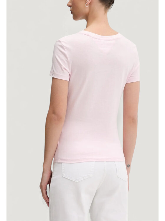 Tommy Jeans Tommy Jeans T-shirt DW0DW21841 Rosa Casual Fit