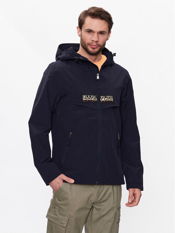 Napapijri Napapijri Übergangsjacke Rainforest Open NP0A4H2O Dunkelblau Regular Fit
