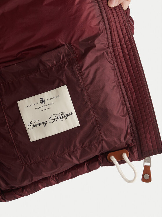 Tommy Hilfiger Tommy Hilfiger Giubbotto piumino WW0WW46541 Bordeaux Regular Fit