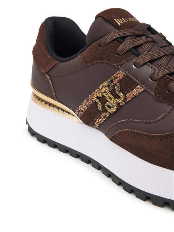 Just Cavalli Just Cavalli Αθλητικά 81RA3SJ2 ZPC51 Σκούρο καφέ