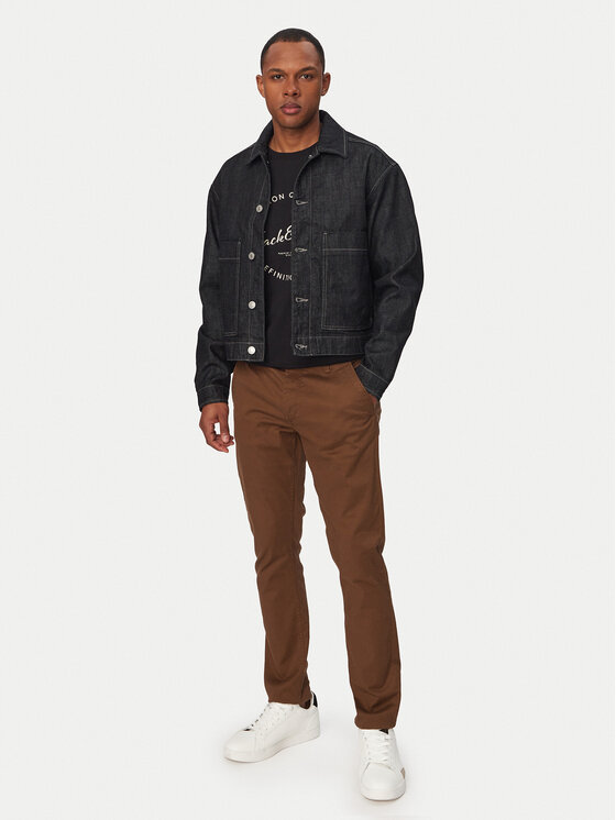 Jack & Jones Jack & Jones Džinsa jaka Lloyd 12291530 Tumši zils Regular Fit