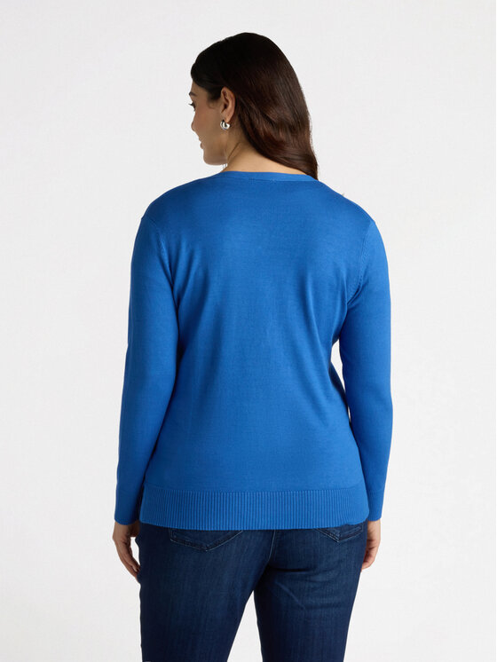 Fiorella Rubino Fiorella Rubino Cardigan M410L007771N024 Turchese Regular Fit