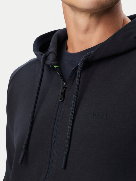 BOSS BOSS Mikina Saggy 50565305 Tmavomodrá Regular Fit