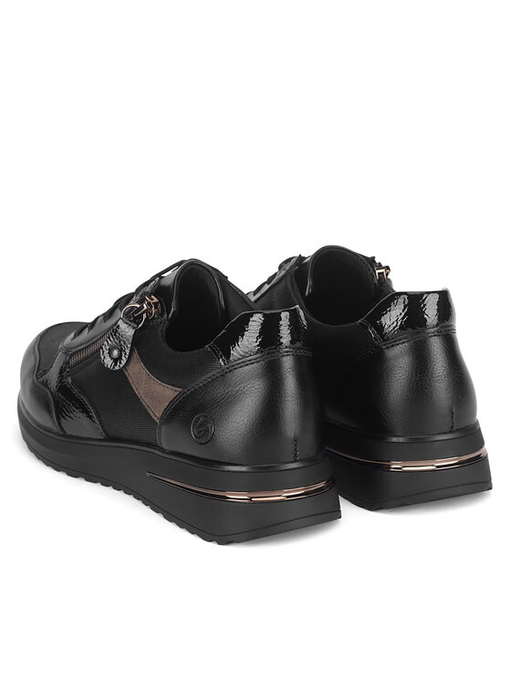 Remonte Remonte Halbschuhe D1G08-03 Schwarz
