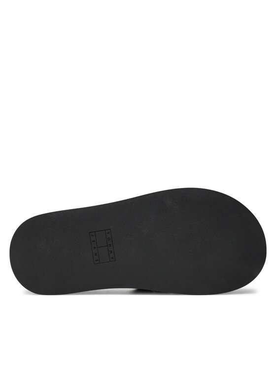 Tommy Jeans Tommy Jeans Şlapi Tjw Wedge Sandal EN0EN02455 Negru