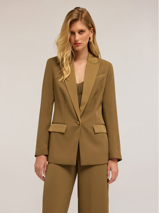 Motivi Motivi Giacca outdoor Q741Q000964N035 Verde Baggy Fit