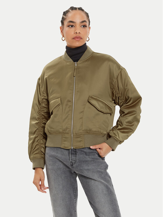 Levi's® Levi's® Bunda bomber Andy A7262-0005 Hnědá Regular Fit