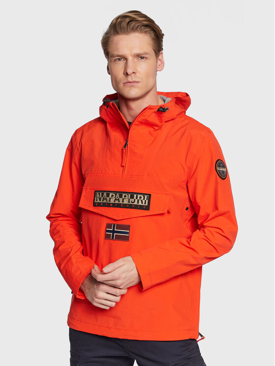 Napapijri Napapijri Anorak-jope Rainforest NP0A4G7D Oranž Regular Fit