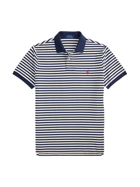 Polo Ralph Lauren Polo Ralph Lauren Polo marškinėliai 710956682500 Tamsiai mėlyna Slim Fit