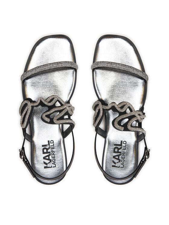 KARL LAGERFELD KARL LAGERFELD Sandali KL87425 Srebrna