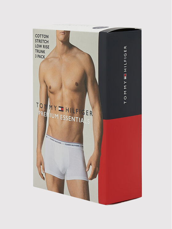 Tommy Hilfiger Tommy Hilfiger Set 3 perechi de boxeri 3P Lr Trunk 1U87903841 Bleumarin