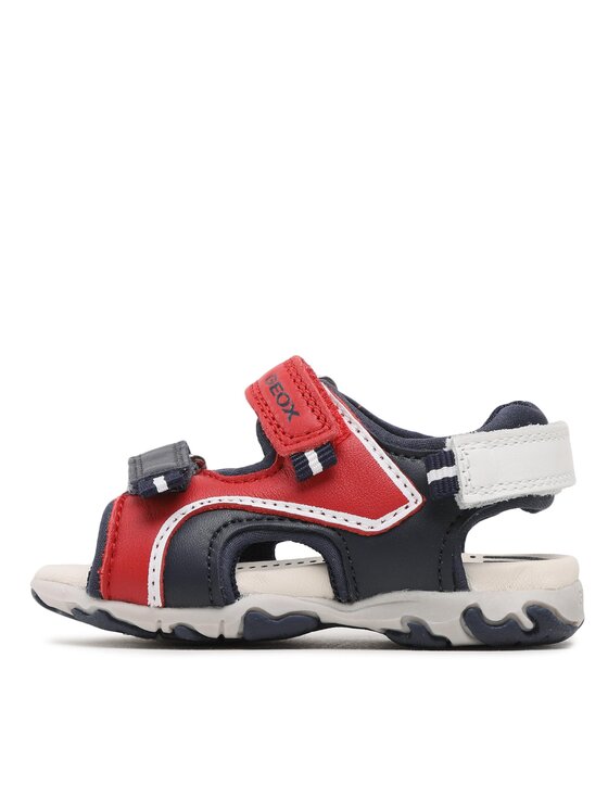 Geox Geox Sandały B Sandal Flaffee Boy B3559A 08515 C7217 M Czerwony