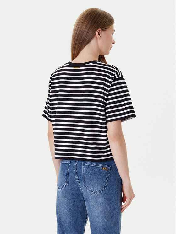 MICHAEL Michael Kors MICHAEL Michael Kors T-shirt MT551R9HM7 Crna Relaxed Fit