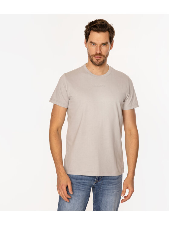 Lee Cooper Lee Cooper T-Shirt CLASSIC 1160 Szary Regular Fit