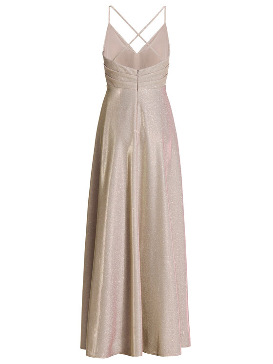 Hey Kyla Hey Kyla Õhtune kleit 5AK044HK Kuldne Regular Fit