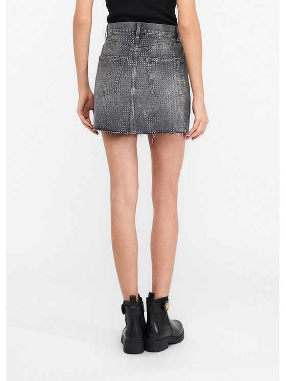 Liu Jo Liu Jo Minigonna UF5096D502088281 Grigio Regular Fit