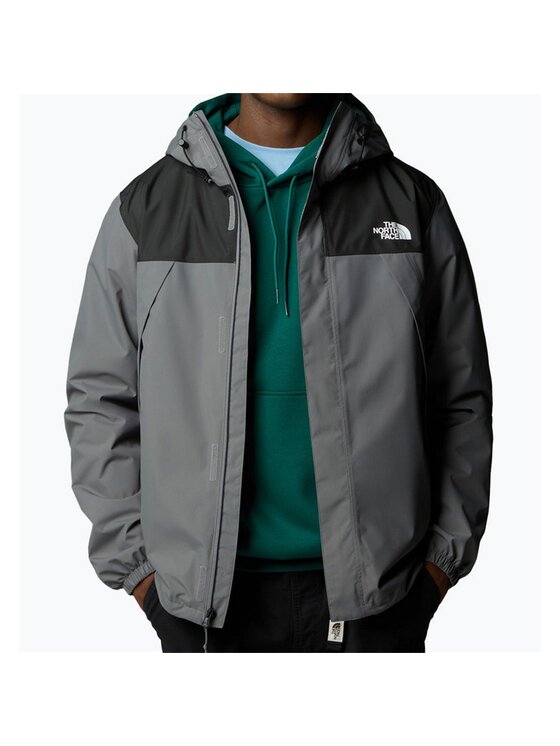 The North Face The North Face Kurtka przeciwdeszczowa NF0A7QEYC6B1 Szary Regular Fit