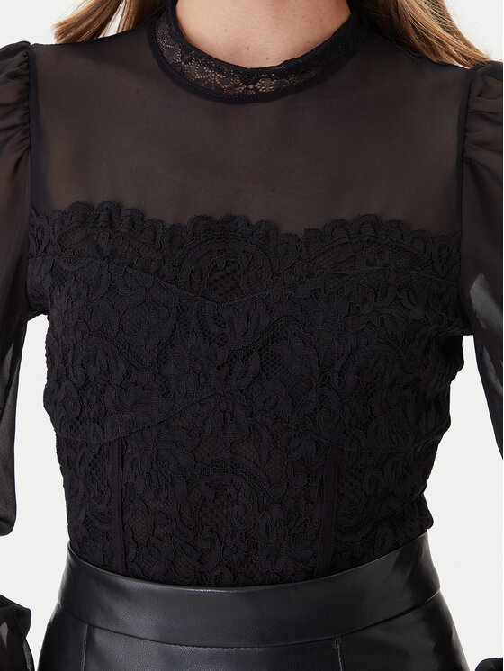 Morgan Morgan Body 251-TWIST Negru Slim Fit