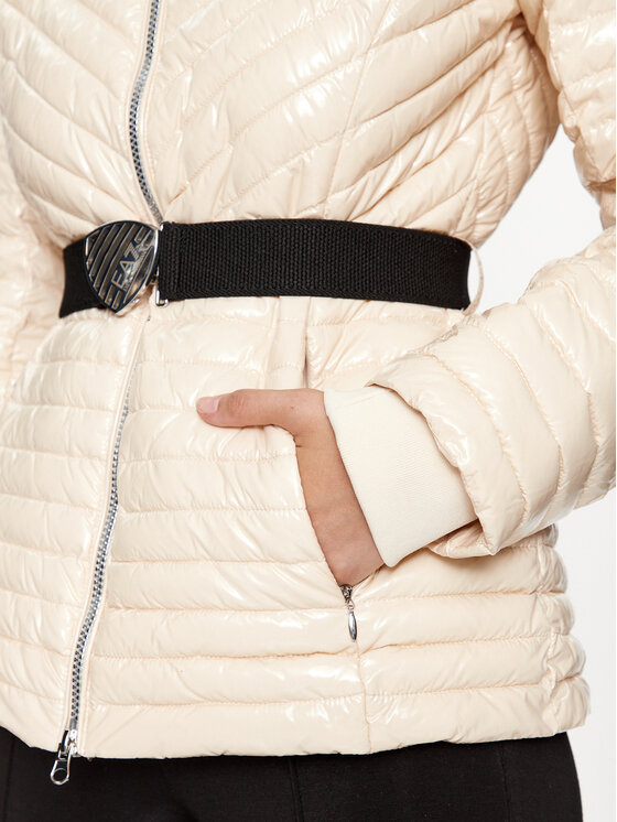 EA7 Emporio Armani EA7 Emporio Armani Giubbotto invernale 6RTB12 TNEQZ 1707 Écru Regular Fit