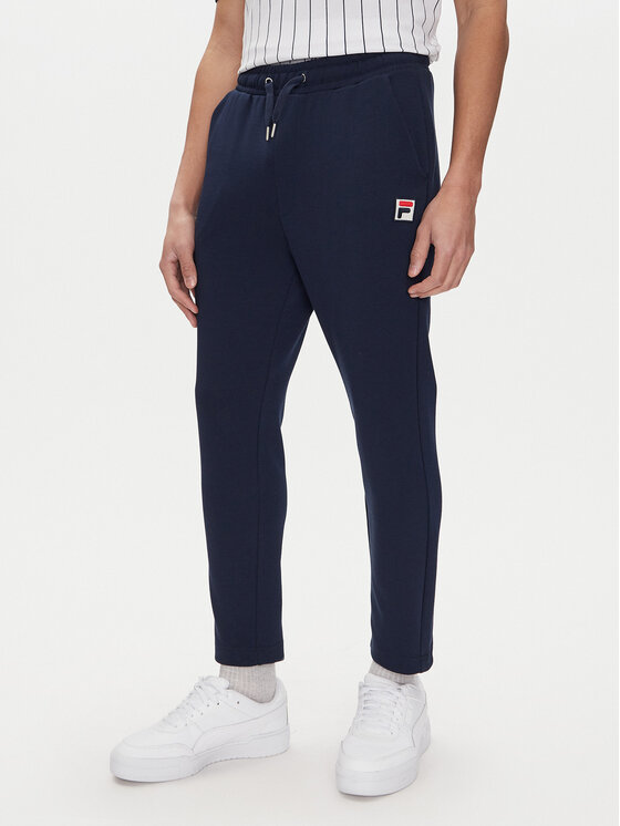 Fila Teplákové nohavice Lobbes FAM0922 Tmavomodrá Tapered Fit