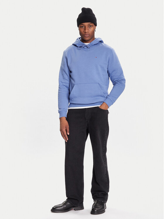 Tommy Jeans Tommy Jeans Mikina DM0DM20742 Modrá Relaxed Fit