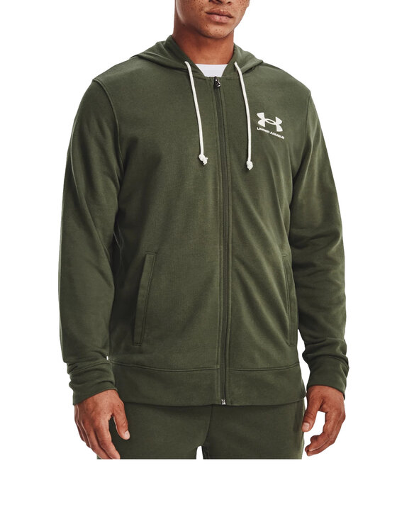 Under Armour Under Armour Bluza 1370409 Zielony Regular Fit