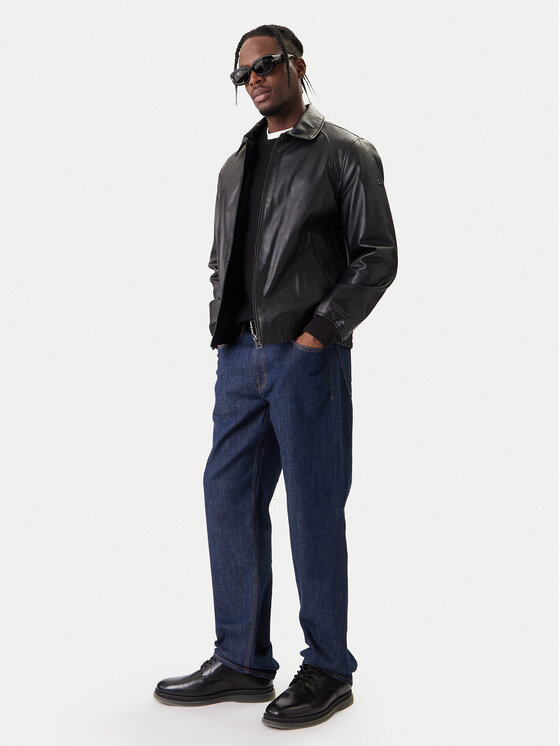 Guess Guess Куртка зі штучної шкіри M6RL0A WJ260 Чорний Regular Fit