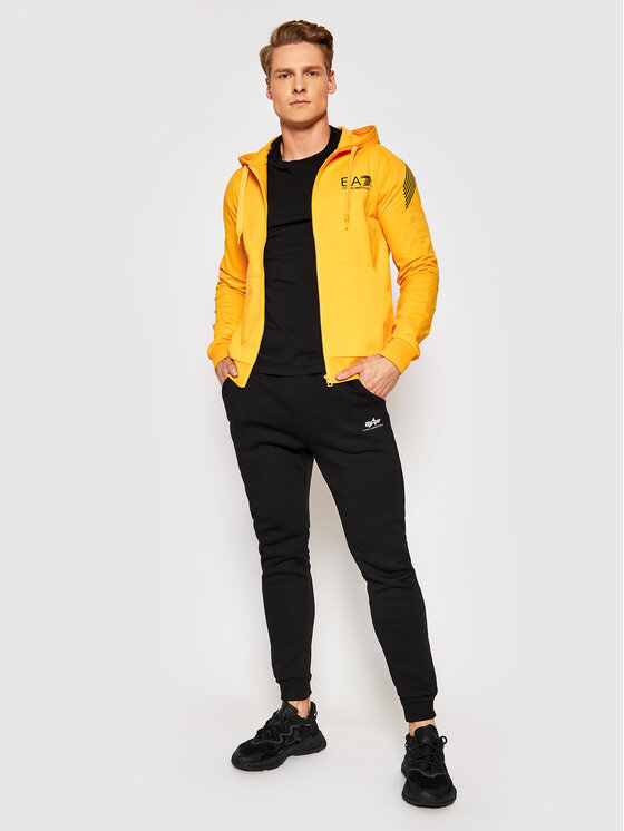 Felpa 3KPM68 PJ05Z 1604 Giallo Regular Fit