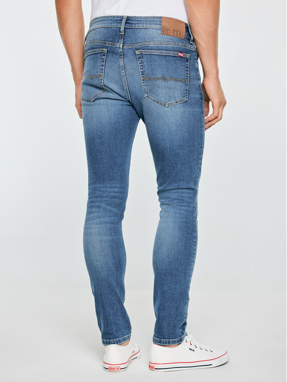 BIG STAR BIG STAR Jeansy TERRY CARROT Niebieski Tapered Fit