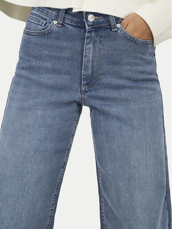 ONLY ONLY Jeansy Madison 15338787 Modrá Wide Leg