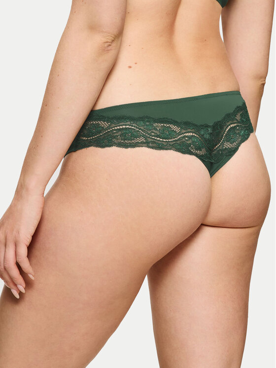 Triumph Triumph Braziljske spodnje hlačke Lovely Micro 10182554 Zelena