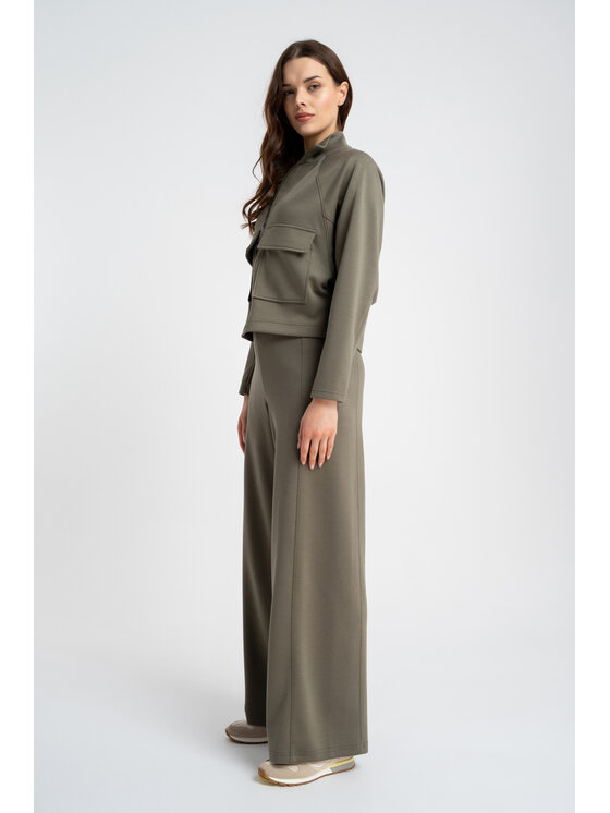 CLICK CLICK Bundy bomber 71-0051 Kaki Regular Fit