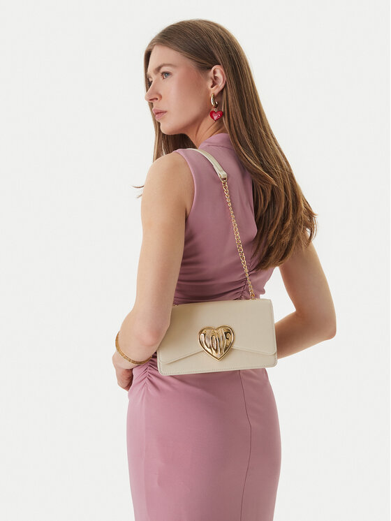 LOVE MOSCHINO Geantă JC4147PP1OL1611A Écru