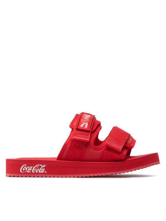 Puma Puma Klapki Wilo Coca Cola 387042 01 Czerwony