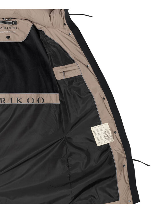Marikoo Marikoo Kurtka zimowa Tabiaa Szary Regular Fit