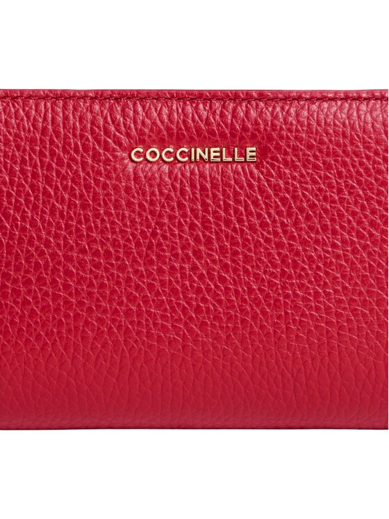Coccinelle Coccinelle Portafoglio Metallic Large Rosso