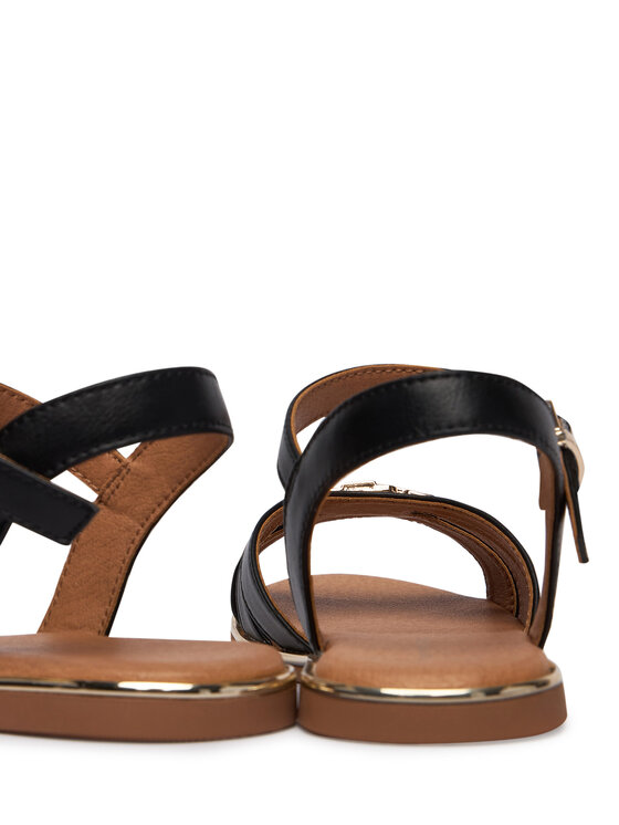 Tommy Hilfiger Tommy Hilfiger Sandály T3A2-34280-0326 M Černá