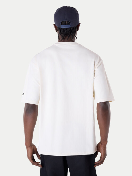 New Era New Era Póló 60596287 Fehér Regular Fit