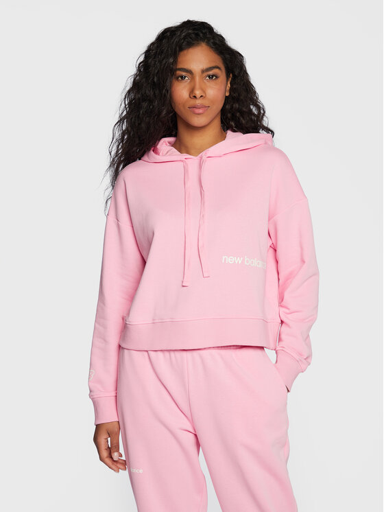 New Balance New Balance Μπλούζα Essentials WT23512 Ροζ Relaxed Fit